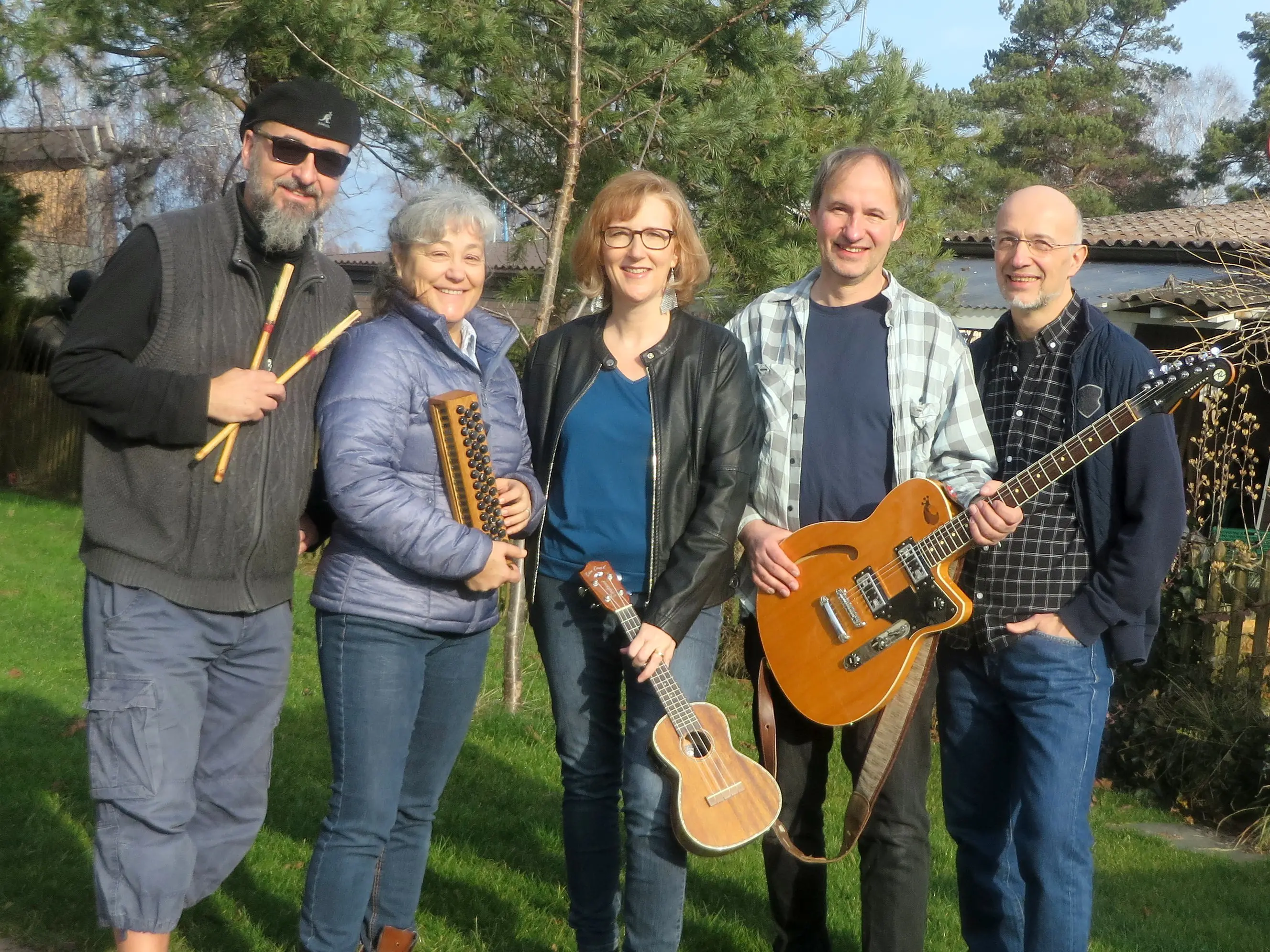 Joyful Buskers (Inc.) édition 2020, avec Richard Rossier (guitare)