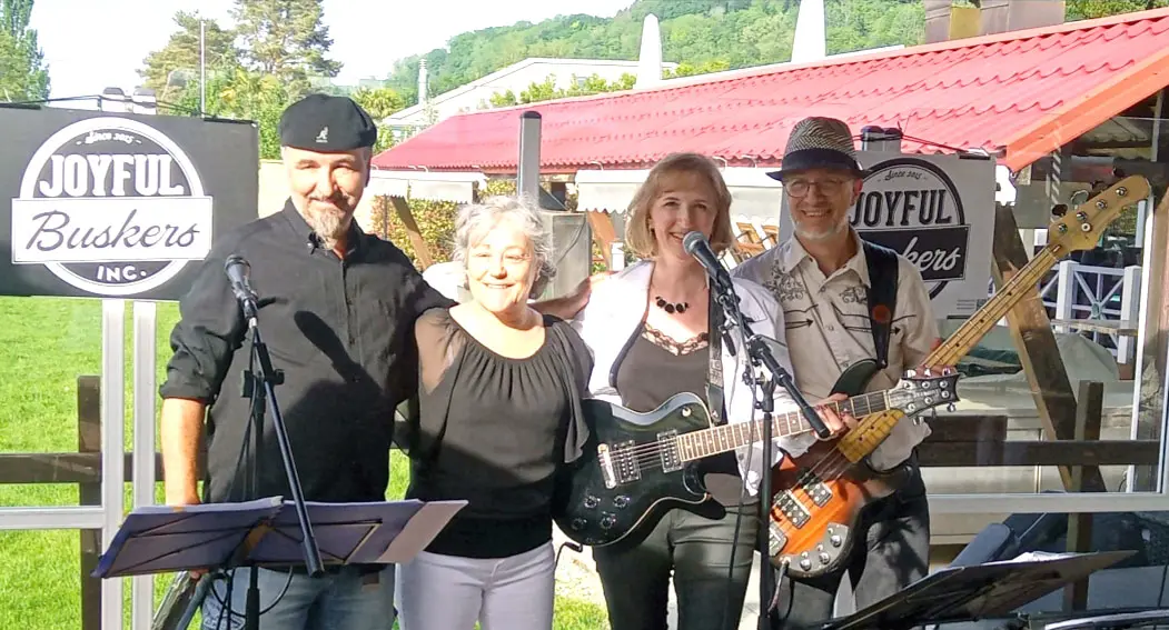 Joyful Buskers (Inc.), Edition 2022, à La Lagune à Cheyres